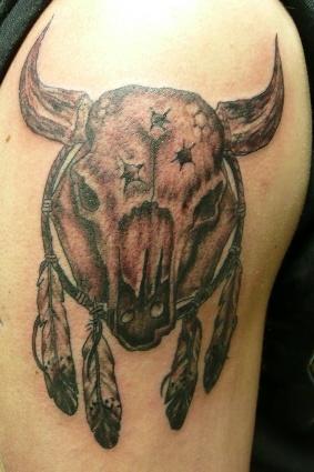 Tattoos - Cow Skull - 85858